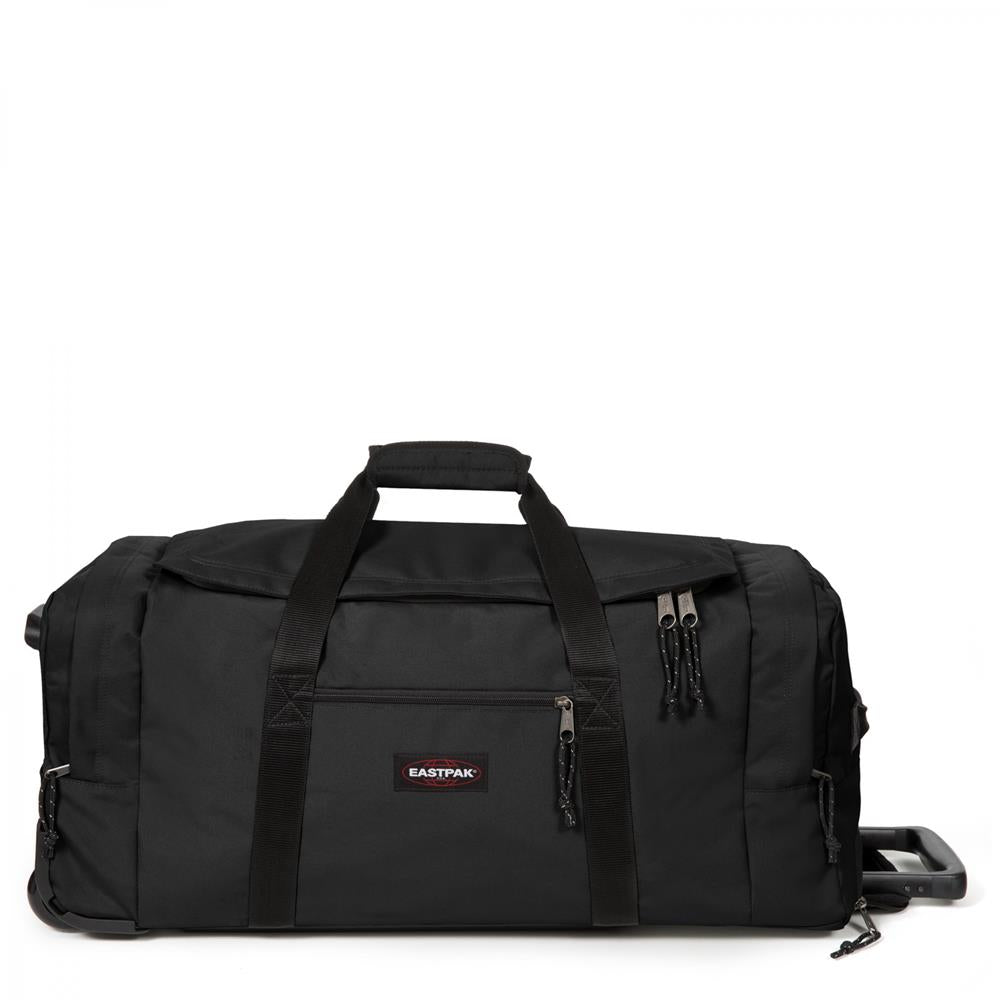 Eastpak LEATHERFACE L +, Reisetasche, Black (schwarz), 104L, mit 2 Rädern