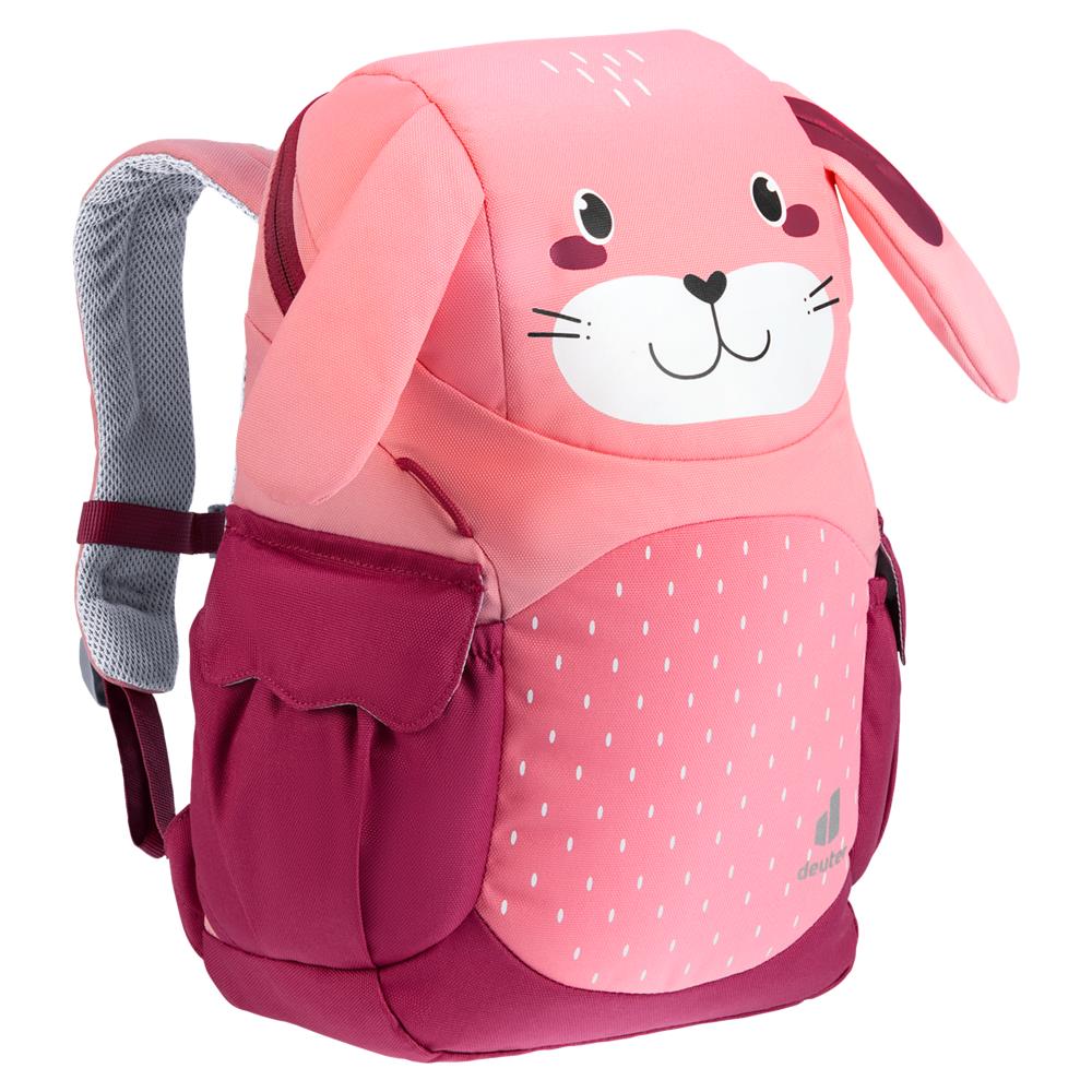 deuter Kikki, Kinderrucksack, Hase (pink), Kindergartenrucksack für Kinder ab 3 Jahre