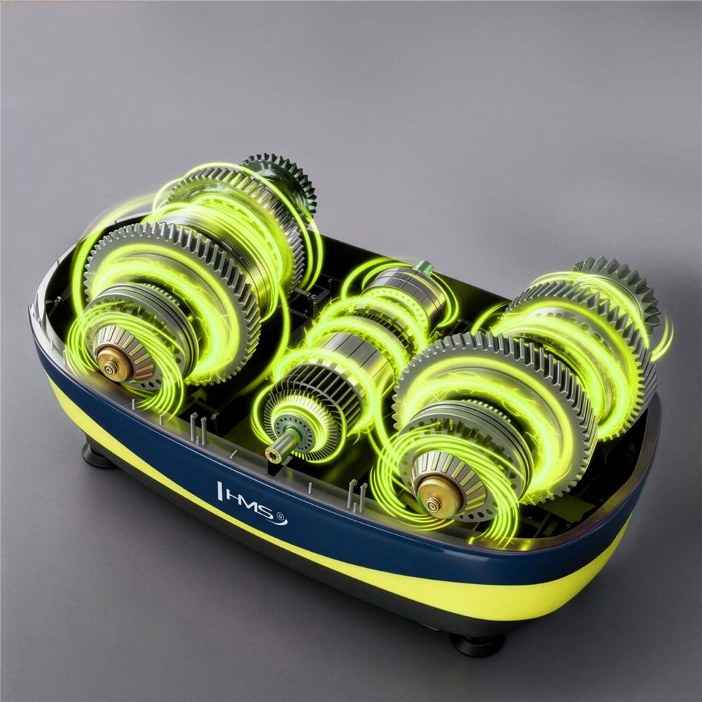 Vibrationsplatte mit 3D-Matte, Bluetooth und Lautsprecher | HMS SVP11