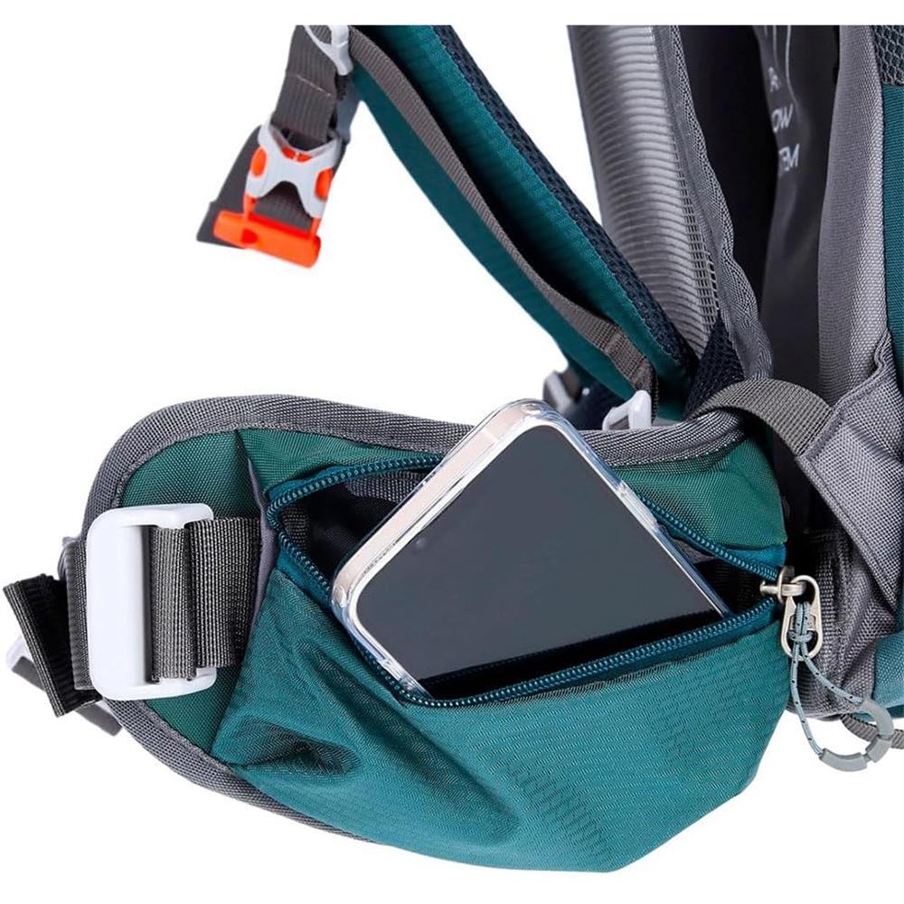 NILS CAMP Rucksack Bergen 65L in Grün - großer Trekkingrucksack für Mehrtagestouren