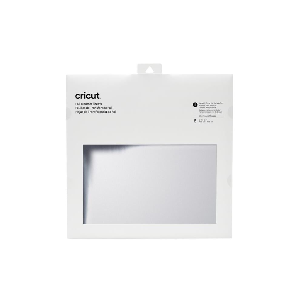 Cricut Transferfolien Silber 8 Stück für Maker- und Explore-Maschinen