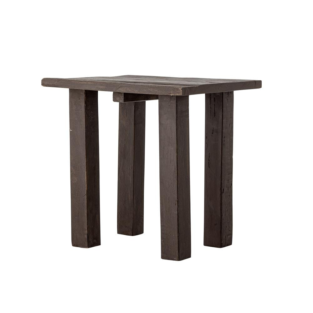 Bloomingville Porir Sockel braun - Holz Podest aus recyceltem Holz für Wohnzimmer & Deko