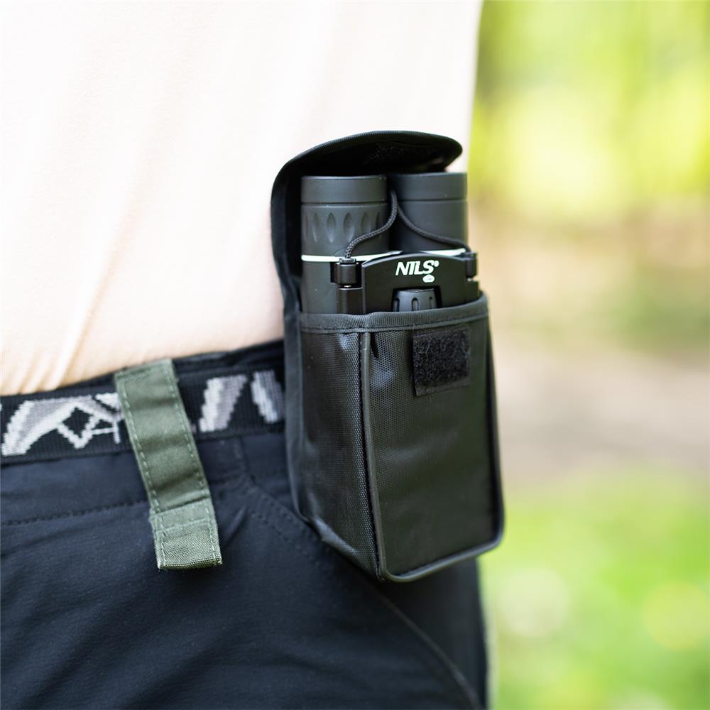 NILS CAMP Fernglas kompakt für Reisen und Naturbeobachtung 10x Vergrößerung Outdoor
