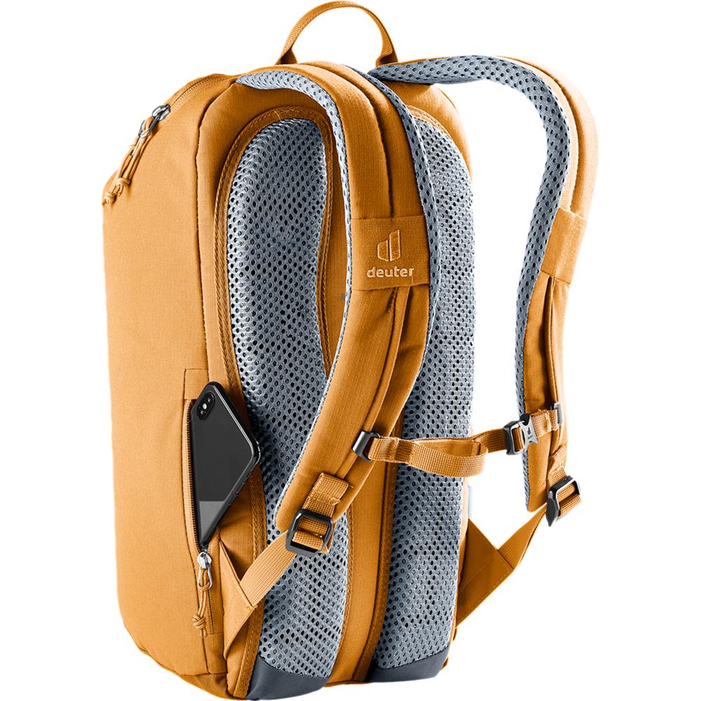 deuter Stepout 16, Rucksack, amber-maple (orange), 16L, mit Flaschenhalter und Tabletfach