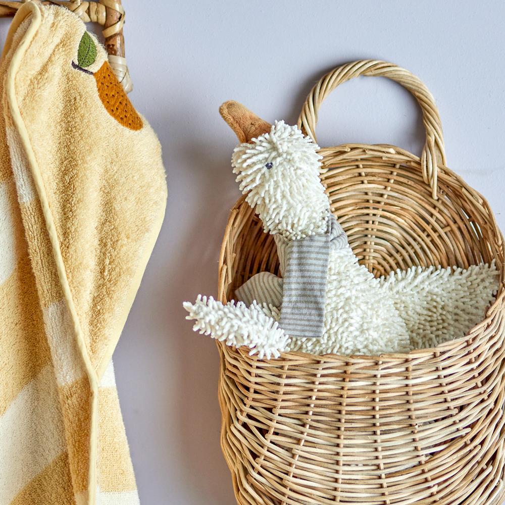 Bloomingville MINI Gaspard Plüschtier Gans weiß Kuscheltier ab Geburt