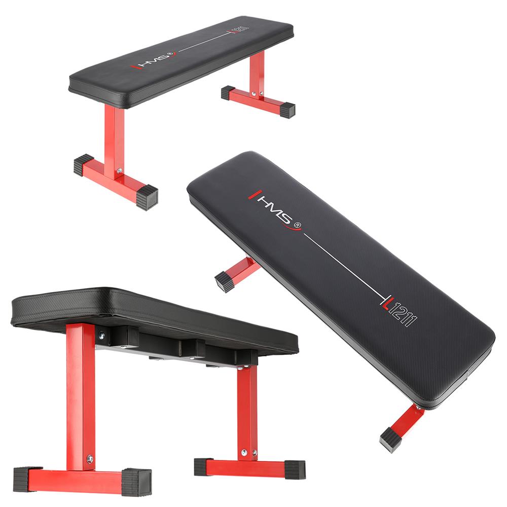 Hantelbank Trainingsbank Flachbank bis 140 kg Home Gym | HMS L1211