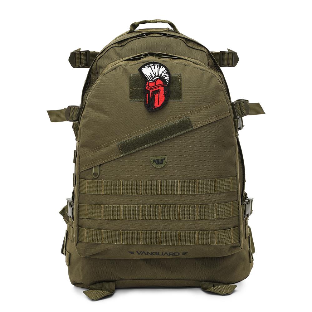NILS CAMP taktischer Rucksack Vanguard 45L in Grün - Outdoor Rucksack für Trekking & Survival