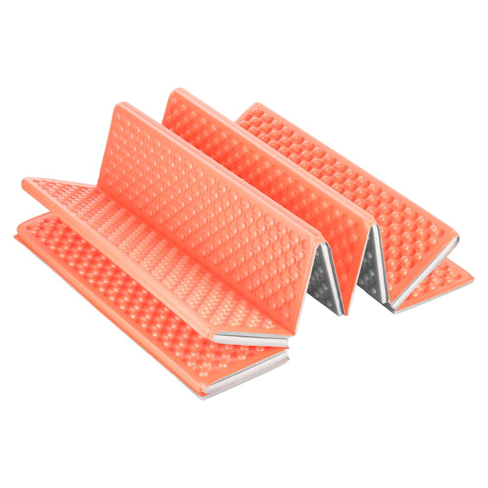 NILS CAMP Isomatte faltbar 195 cm in Orange - isolierende Matte für Outdoor, Trekking & Camping