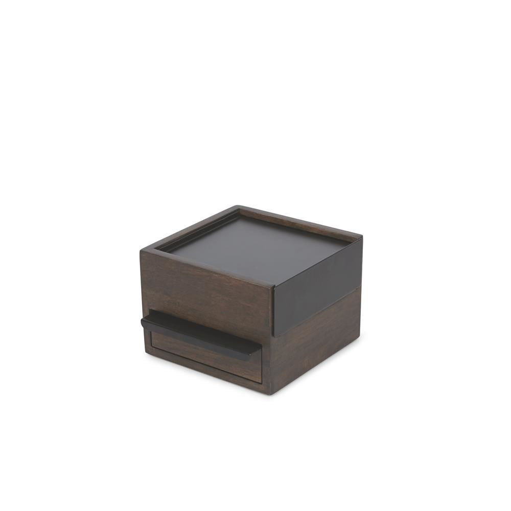 Umbra Stowit Mini Design Schmuckkasten Holz Braun Schmuckaufbewahrung Organizer