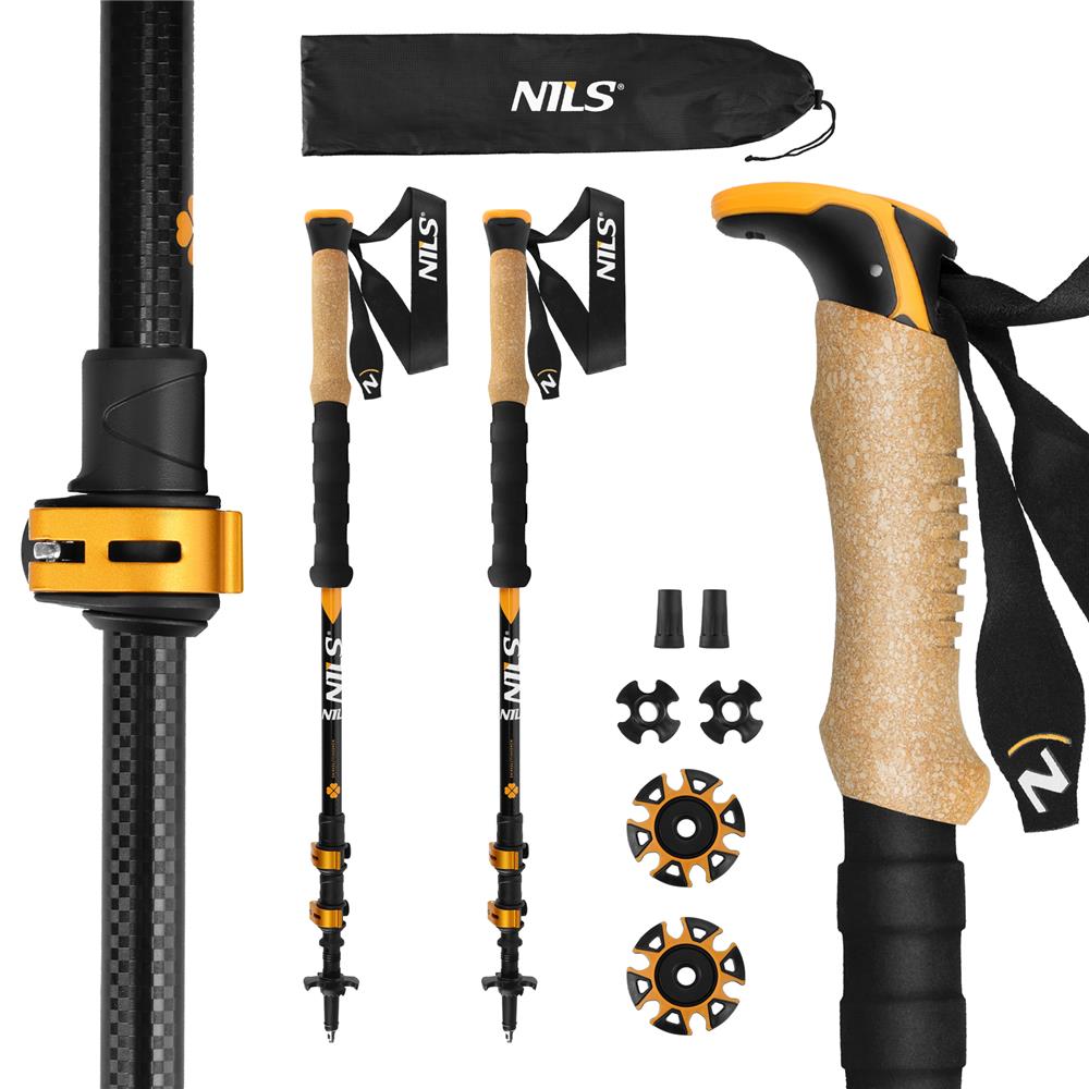 Trekkingstöcke Aluminium 7075 Korkgriff Wanderstöcke | NILS TK8605