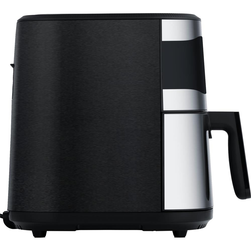 Steba Heißluftfritteuse HF 8000 FAMILY 8 Liter Edelstahl mit 8 Programmen 1800 Watt