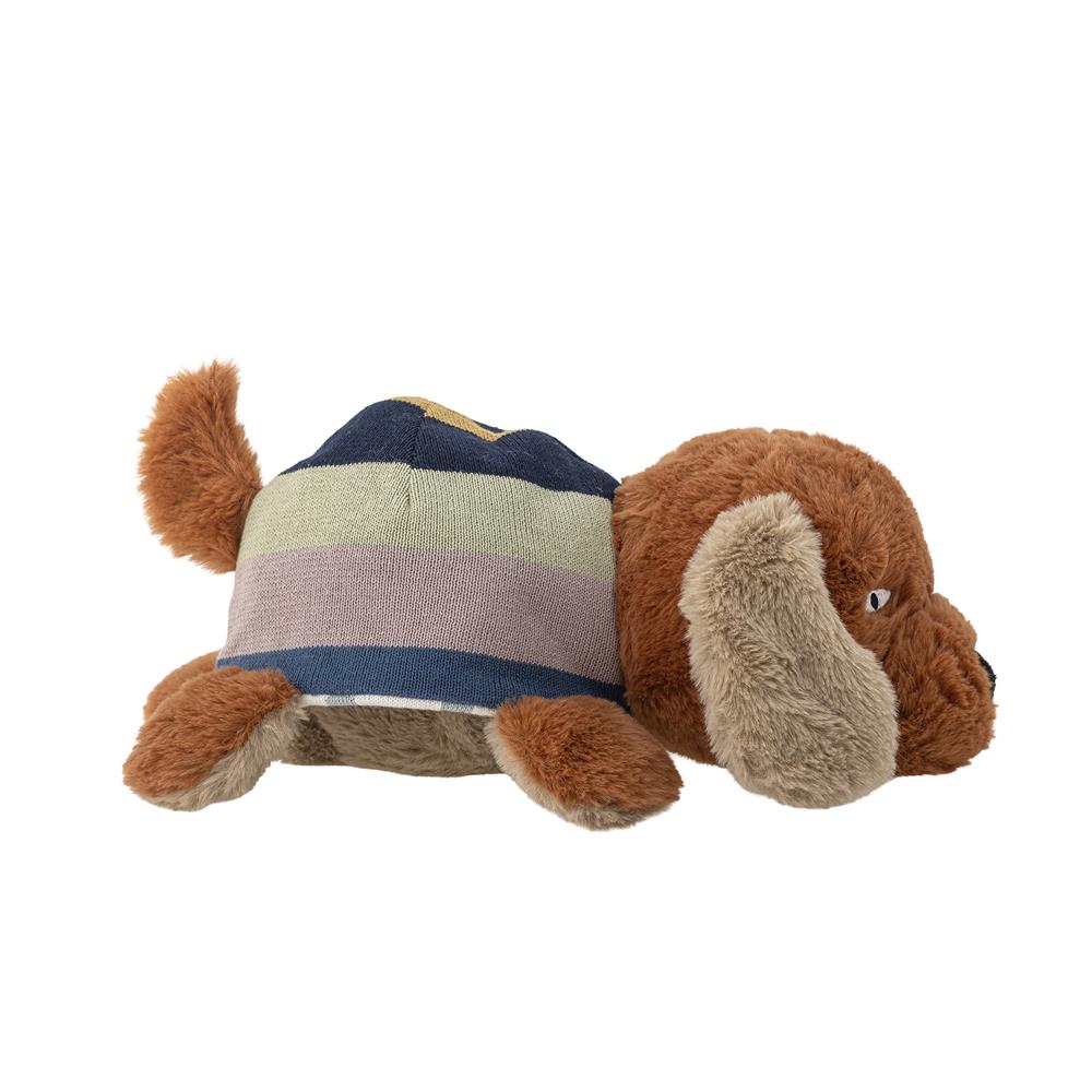 Bloomingville MINI Charlie Plüschtier bunt - 2in1 Kuscheltier Hund & Kaninchen für Baby & Kinderzimmer