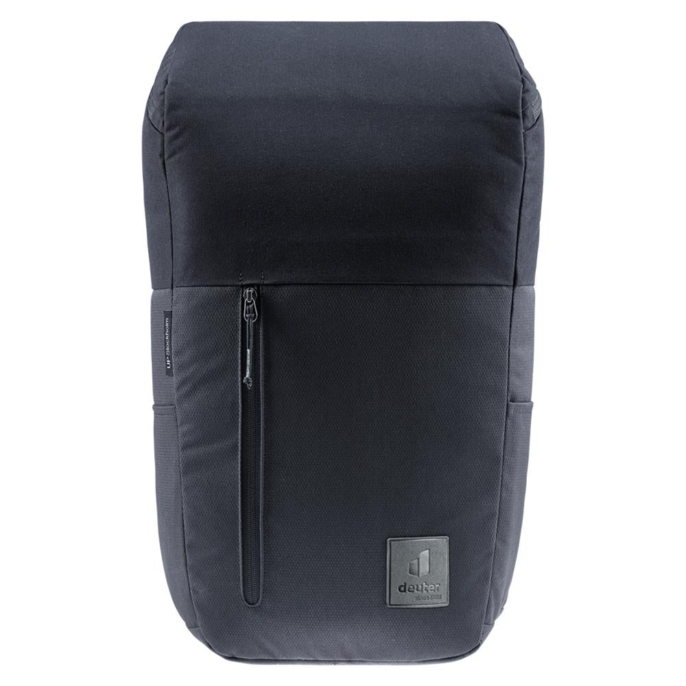 deuter UP Stockholm, Lifestyle-Rucksack, black (schwarz), 22L, mit Flaschenhalter und Tabletfach