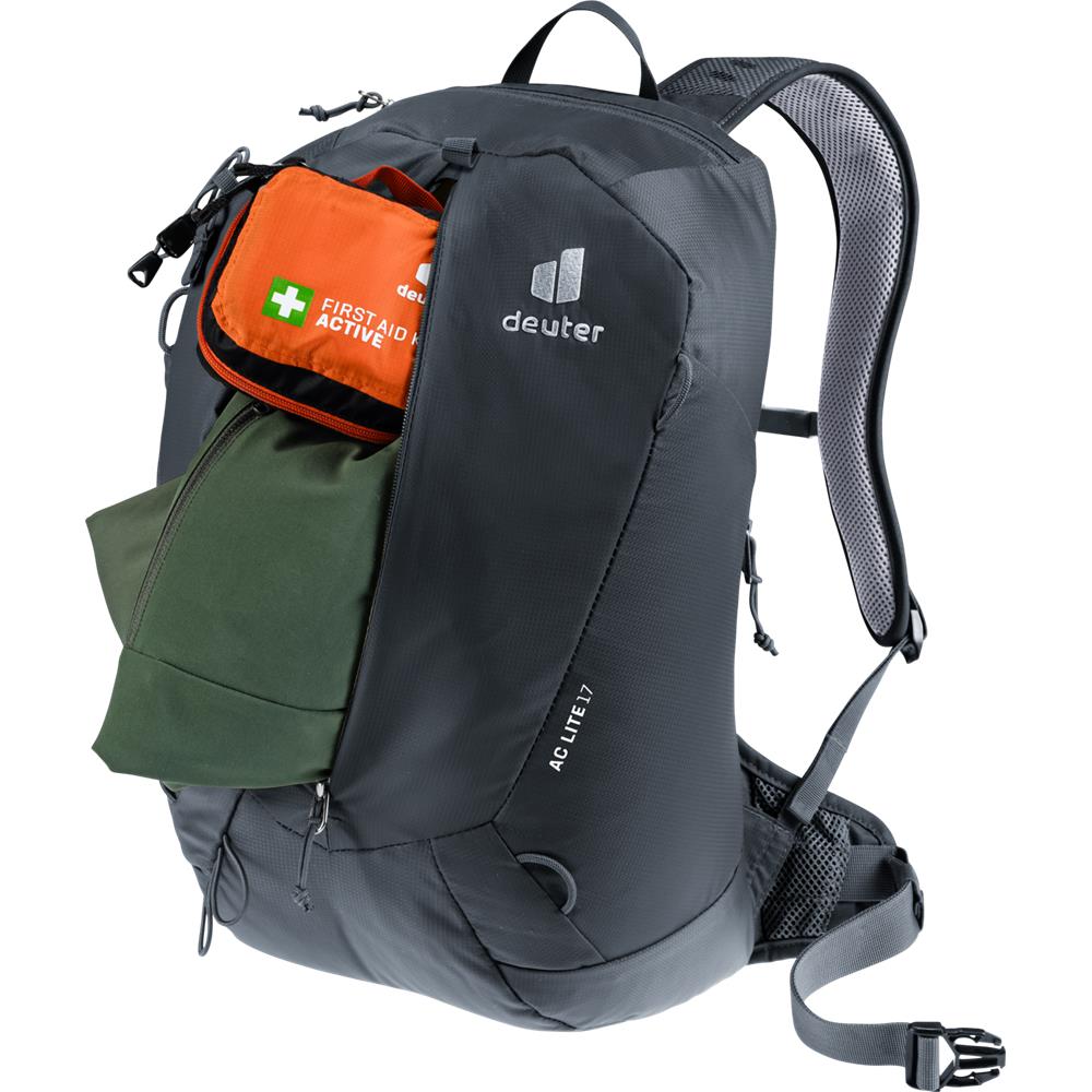 deuter AC Lite 17, Wanderrucksack, black (schwarz), 17L