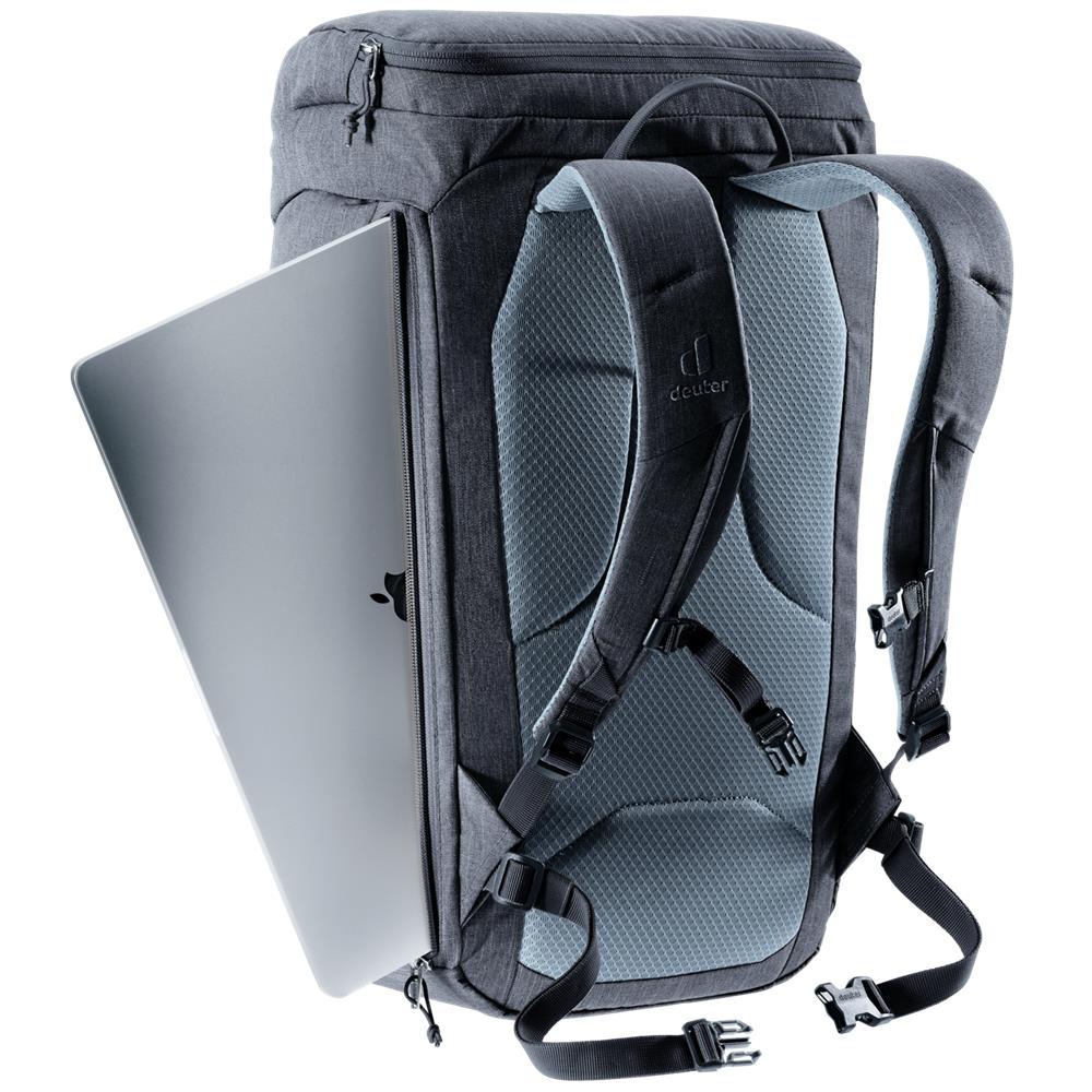 deuter Walker 24, Lifestyle-Rucksack, black (schwarz), 24L, mit Flaschenhalter und Laptopfach