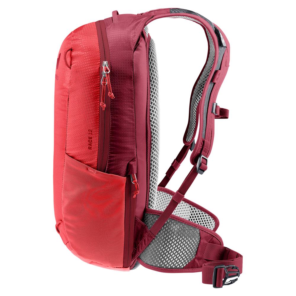deuter Race 12, Fahrradrucksack, cherry-masala (rot), 12L