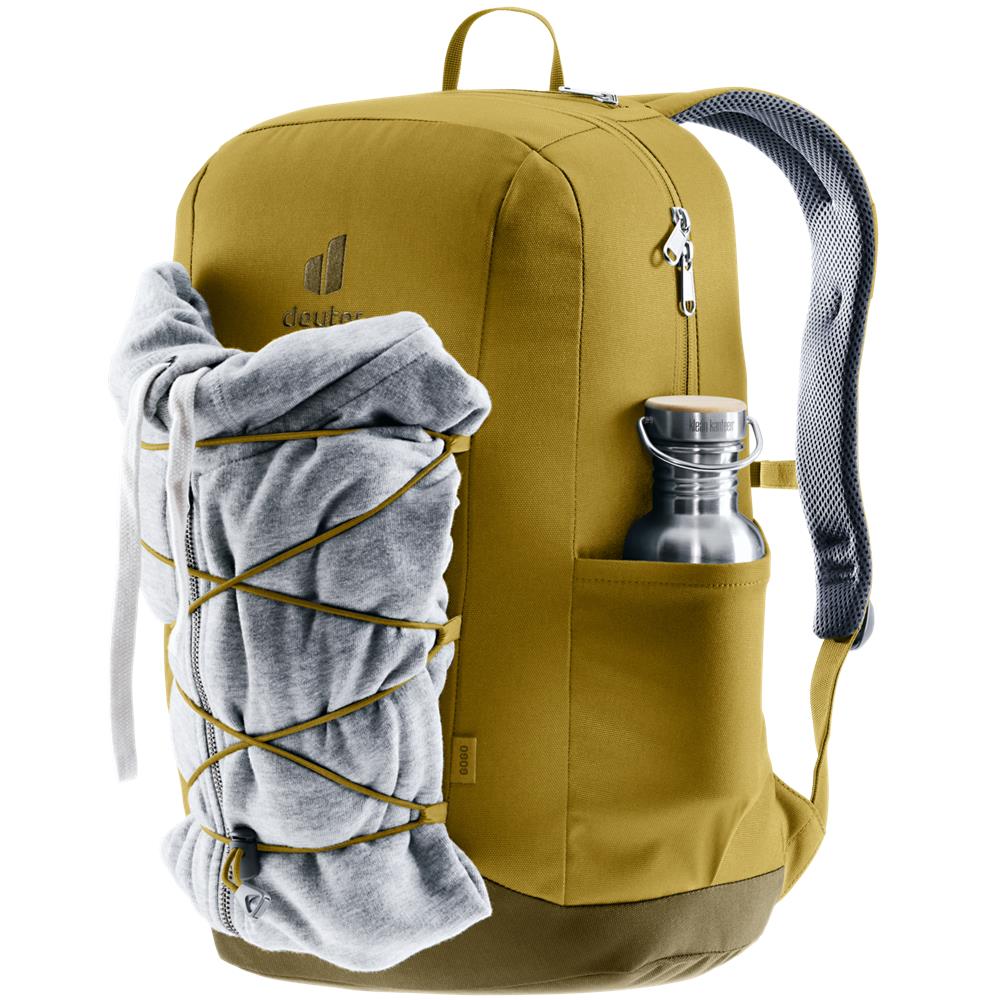 deuter Gogo, Lifestyle-Rucksack, kelp-nori (beige), 25L, mit Flaschenhalter