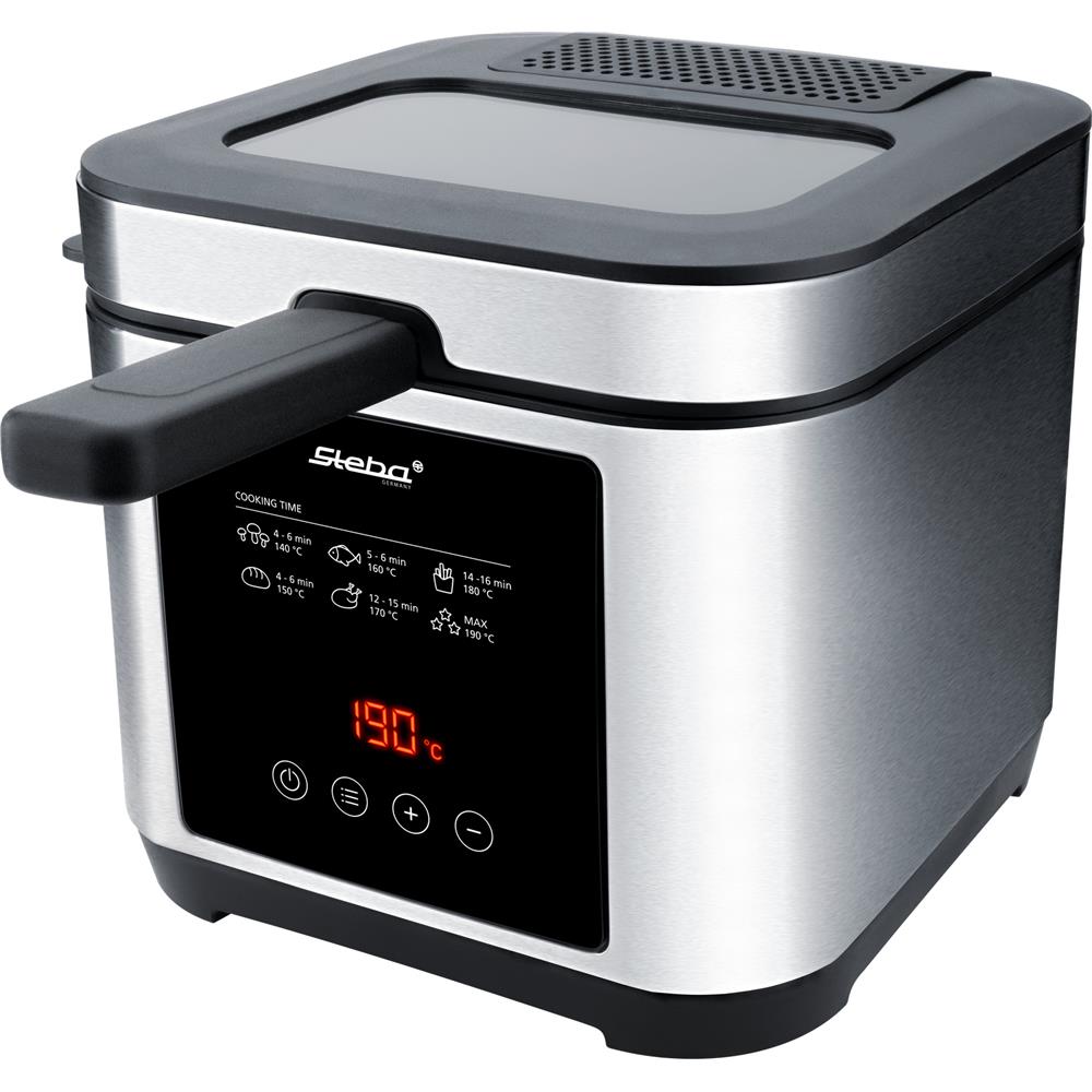 Steba Edelstahl-Fritteuse DF 150