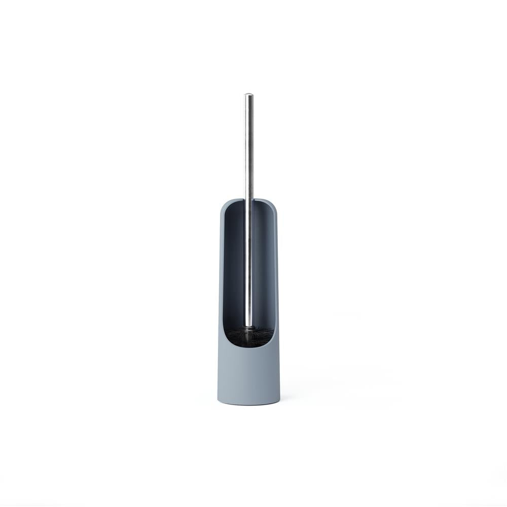 Umbra Touch Toilettenbürstenhalter, WC-Garnitur, WC-Bürste mit Halter, in Schieferblau