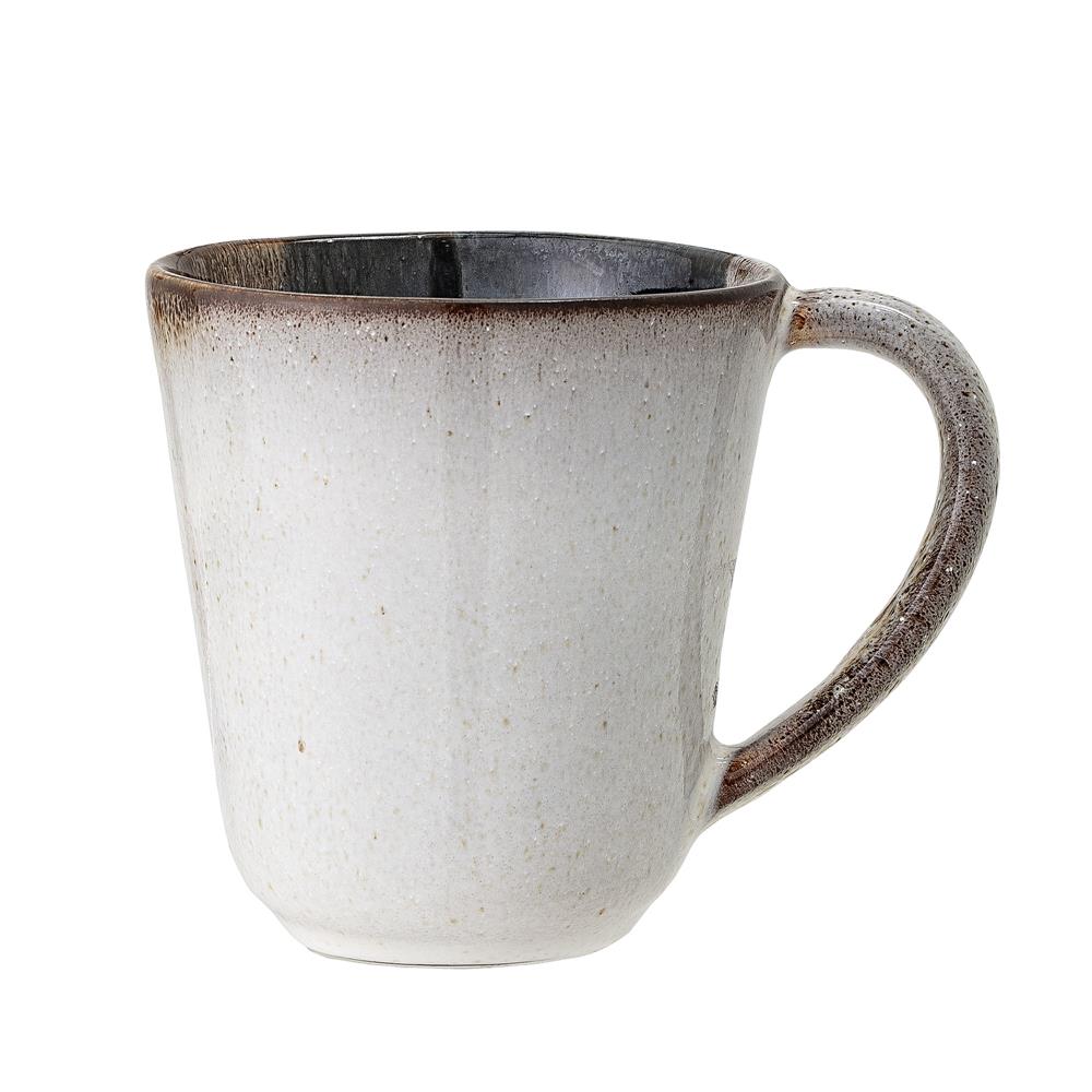 Bloomingville Jules Tasse, Braun/Blau, 400ml, Steingut, dänisches Design