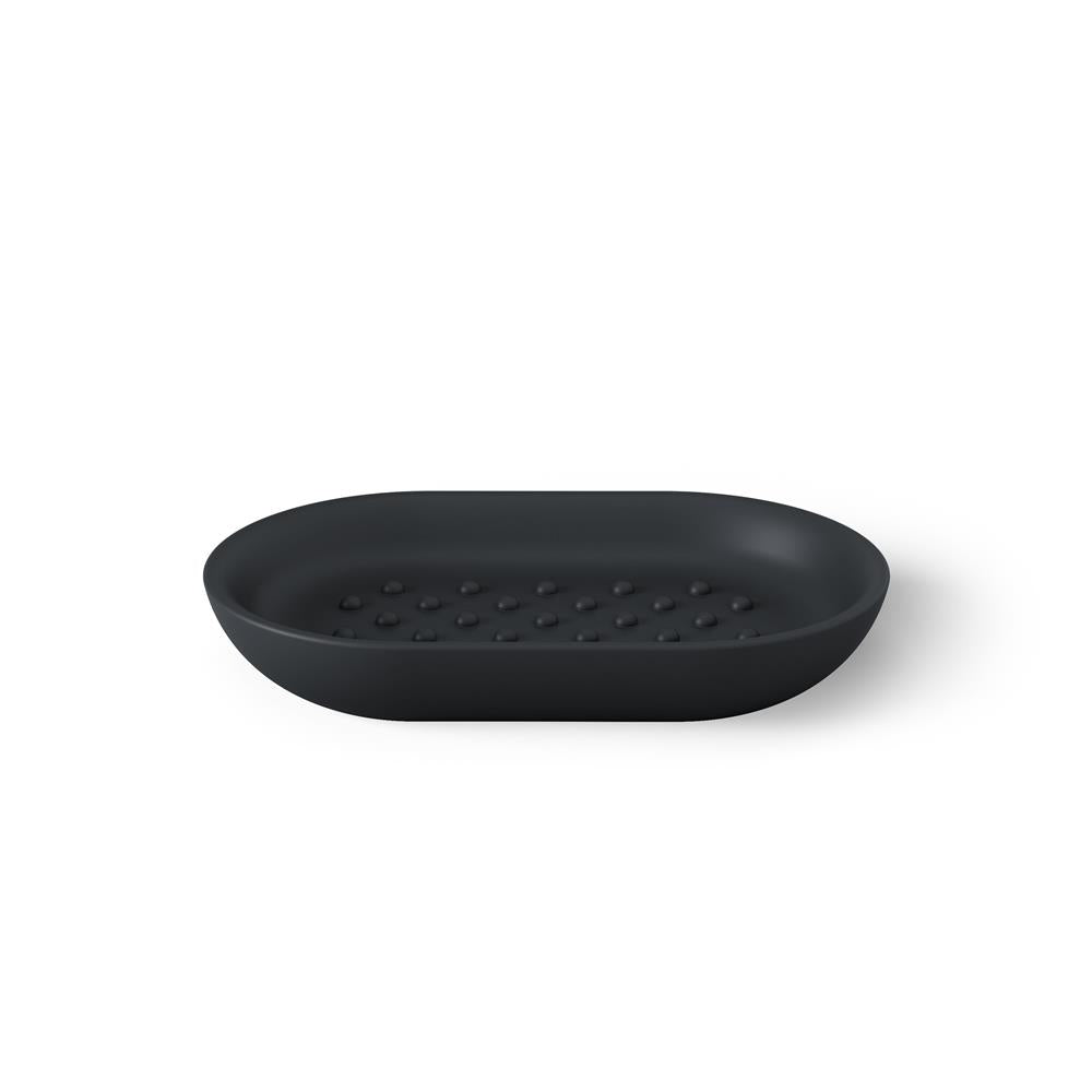 Umbra Junip Seifenschale Oval Schwarz Badezimmer Seifenablage