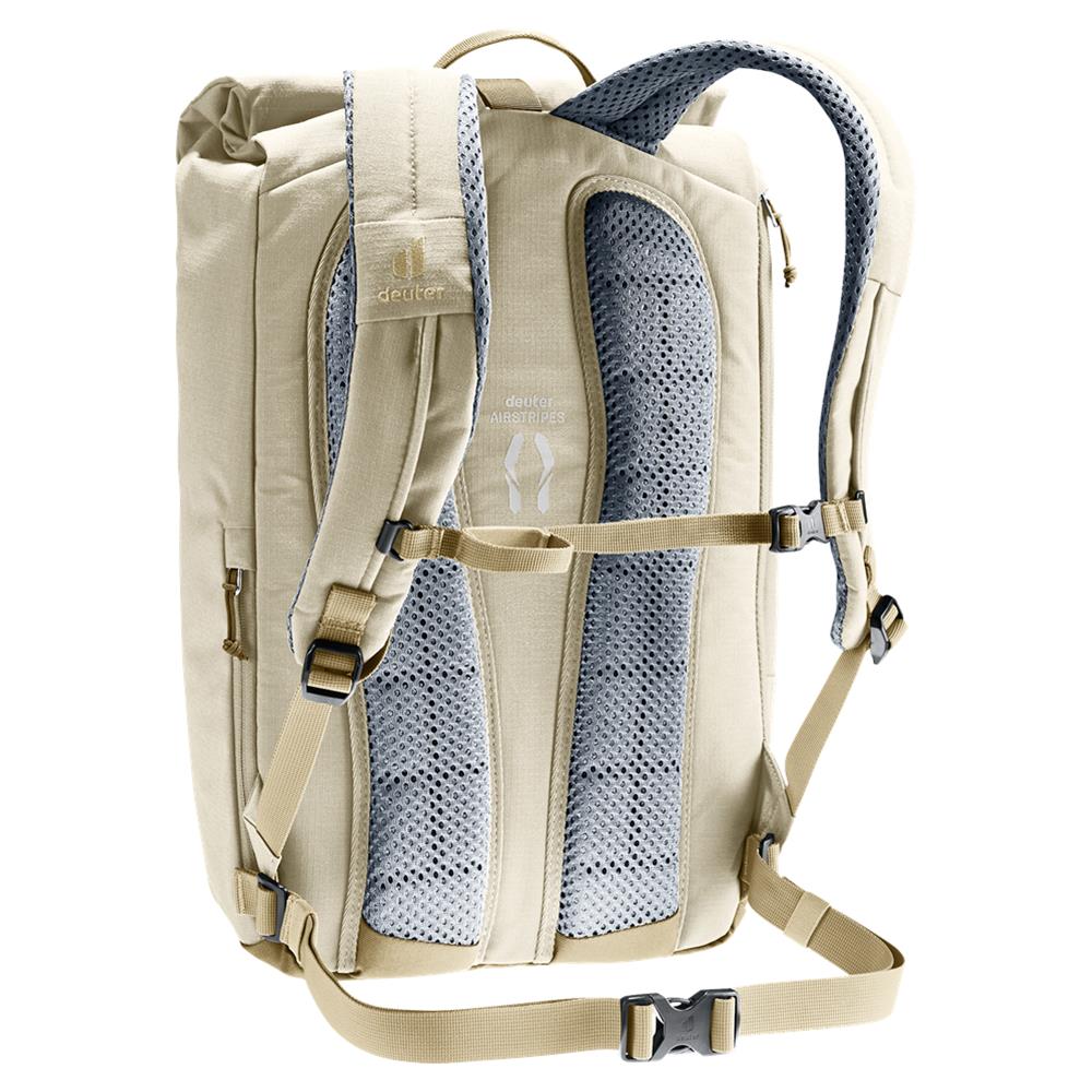 deuter Stepout 22, Rucksack, bone-desert (beige), 22L, mit Flaschenhalter und Laptopfach