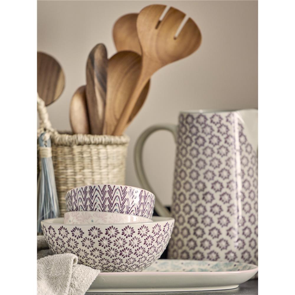 Bloomingville Maya Schalen 3er Set 650ml aus Keramik für Müsli und Obst im dänischen Design