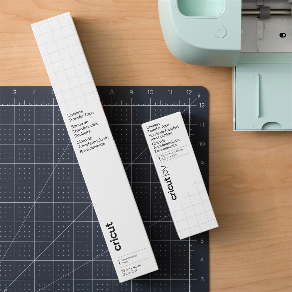 Cricut Transferklebeband ohne Trägerfolie, 1 Rolle Transferfolie 33 x 22,86 cm
