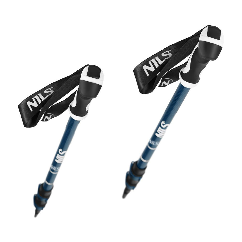 Trekkingstöcke Aluminium Wanderstöcke Blau | NILS TK8601