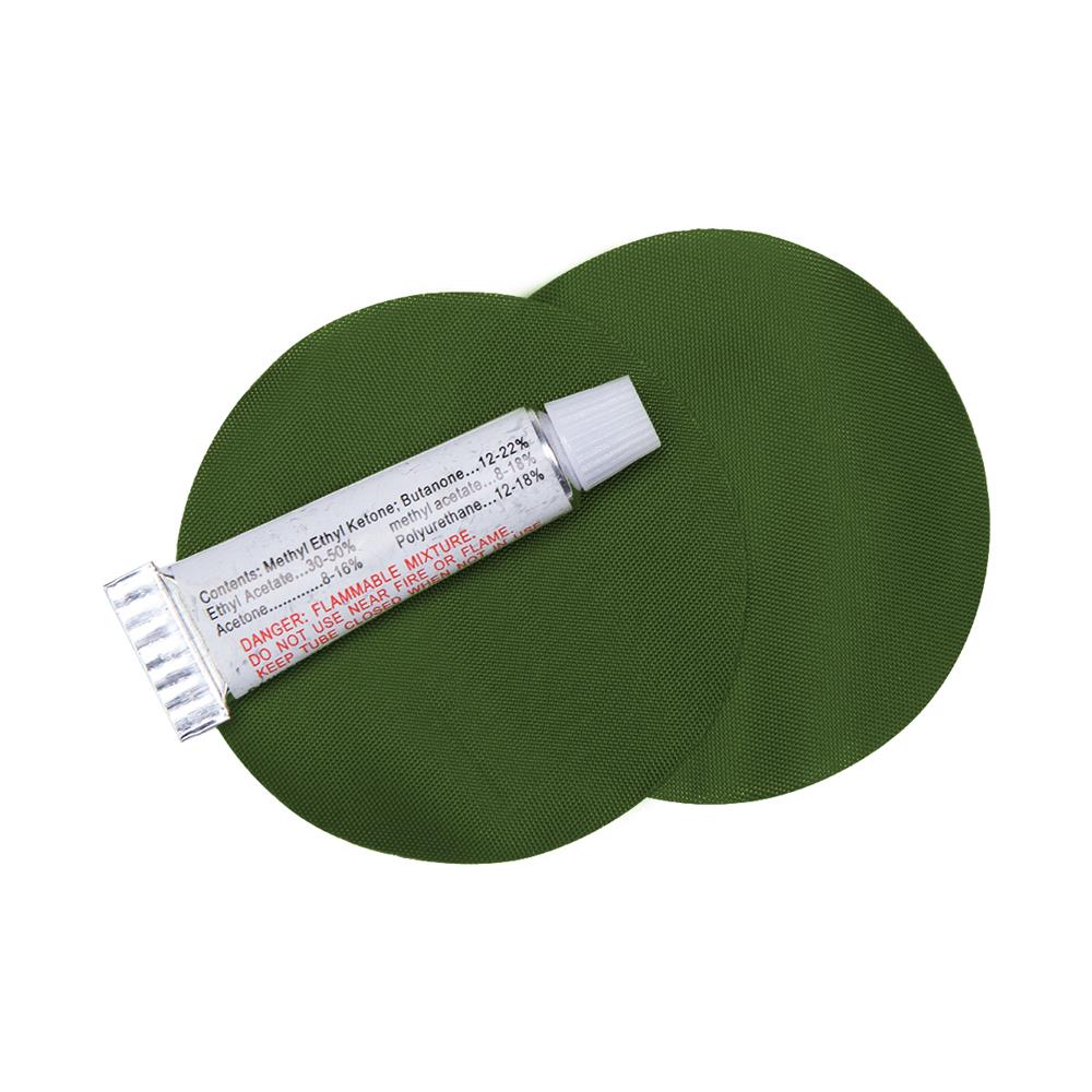 NILS CAMP selbstaufblasende Campingmatte 188 cm dunkelgrün mit Kissen Isomatte Outdoor