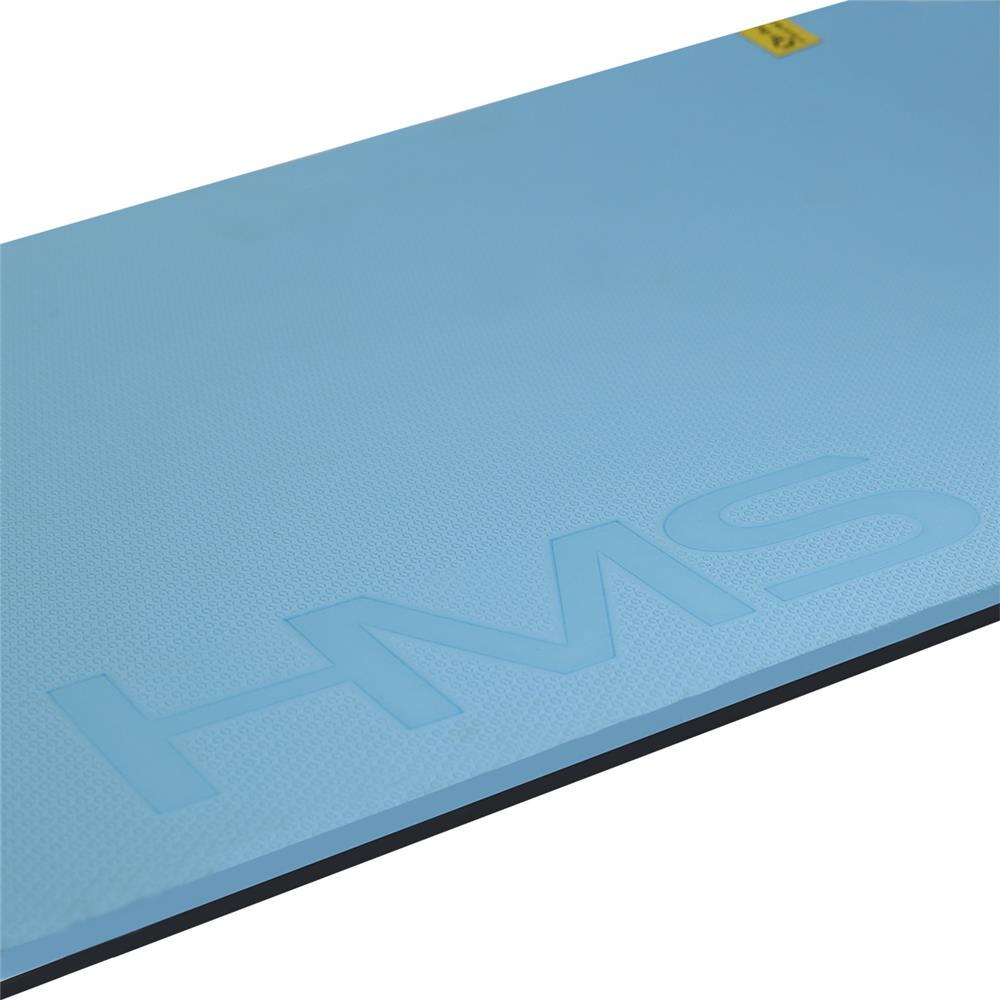 HMS Premium MFK02 Fitnessmatte 120x60 cm 20 mm Blau/Schwarz