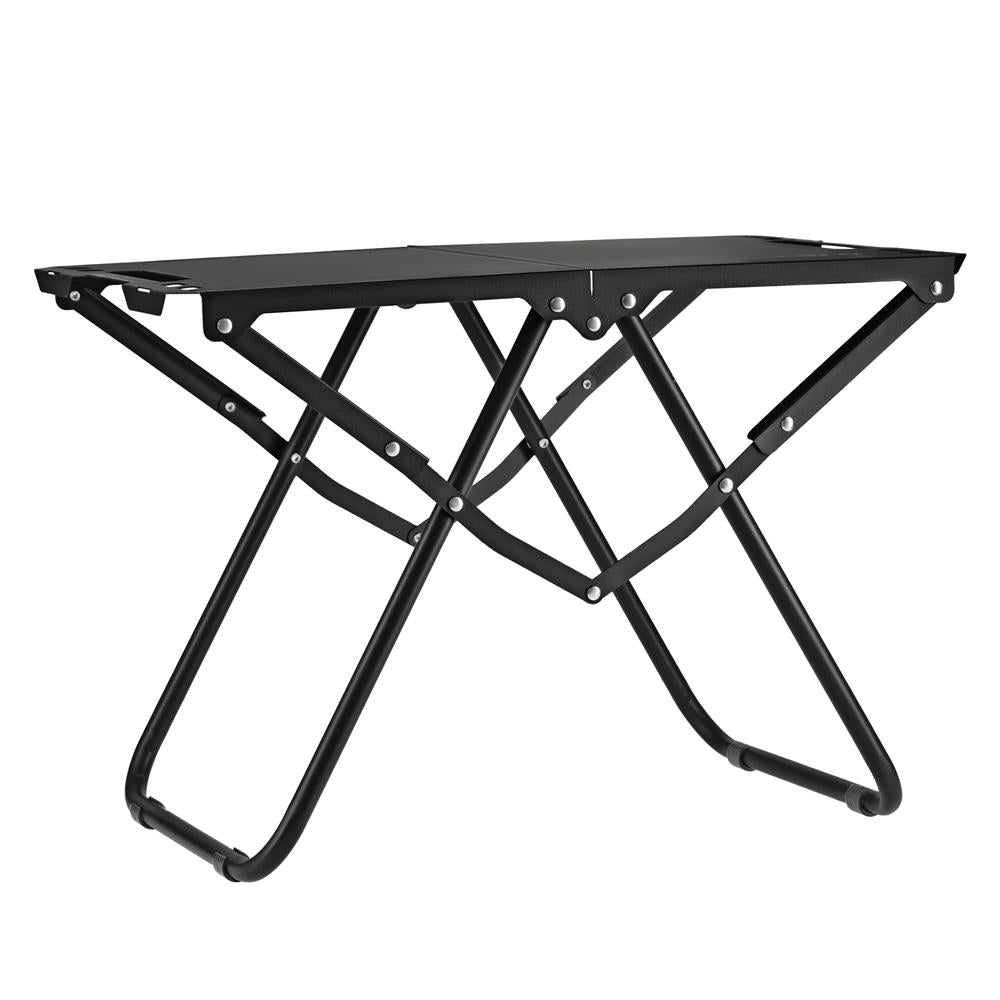 NILS CAMP Campingtisch klappbar schwarz kompakt für Camping Outdoor Garten