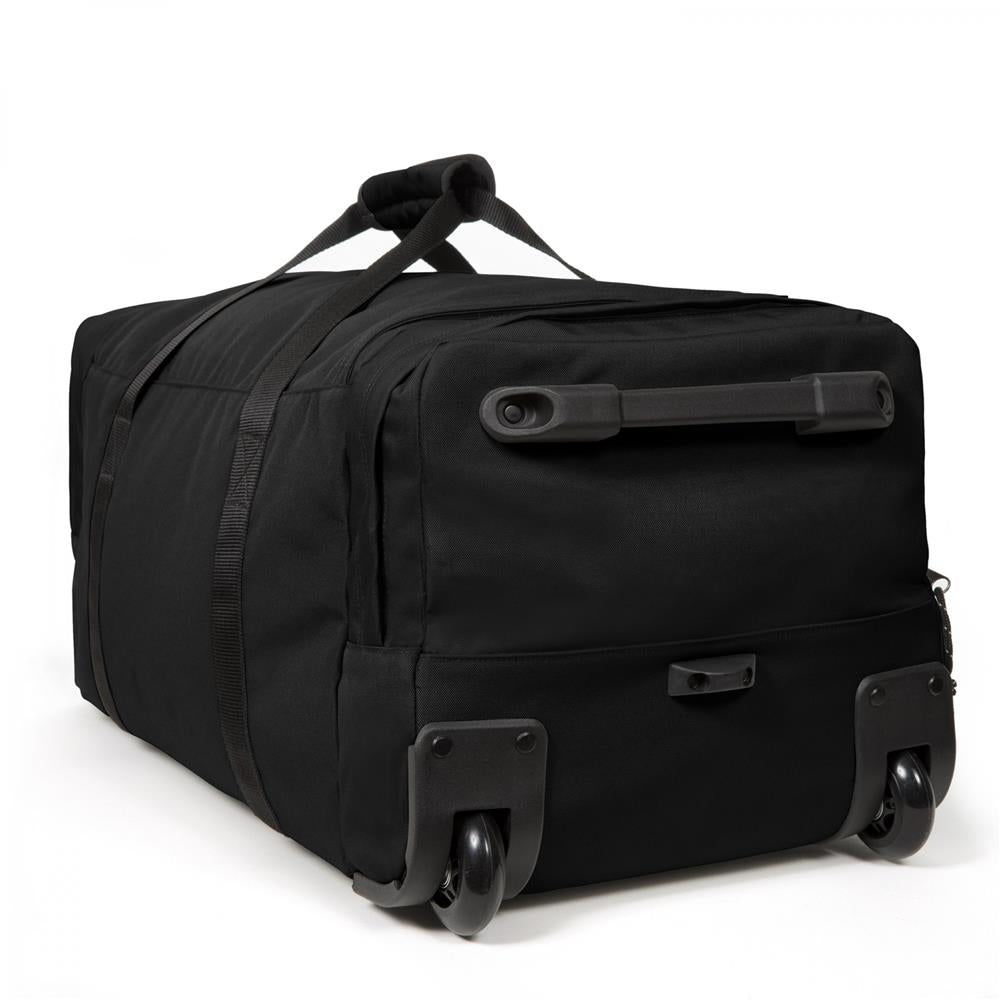 Eastpak LEATHERFACE L +, Reisetasche, Black (schwarz), 104L, mit 2 Rädern