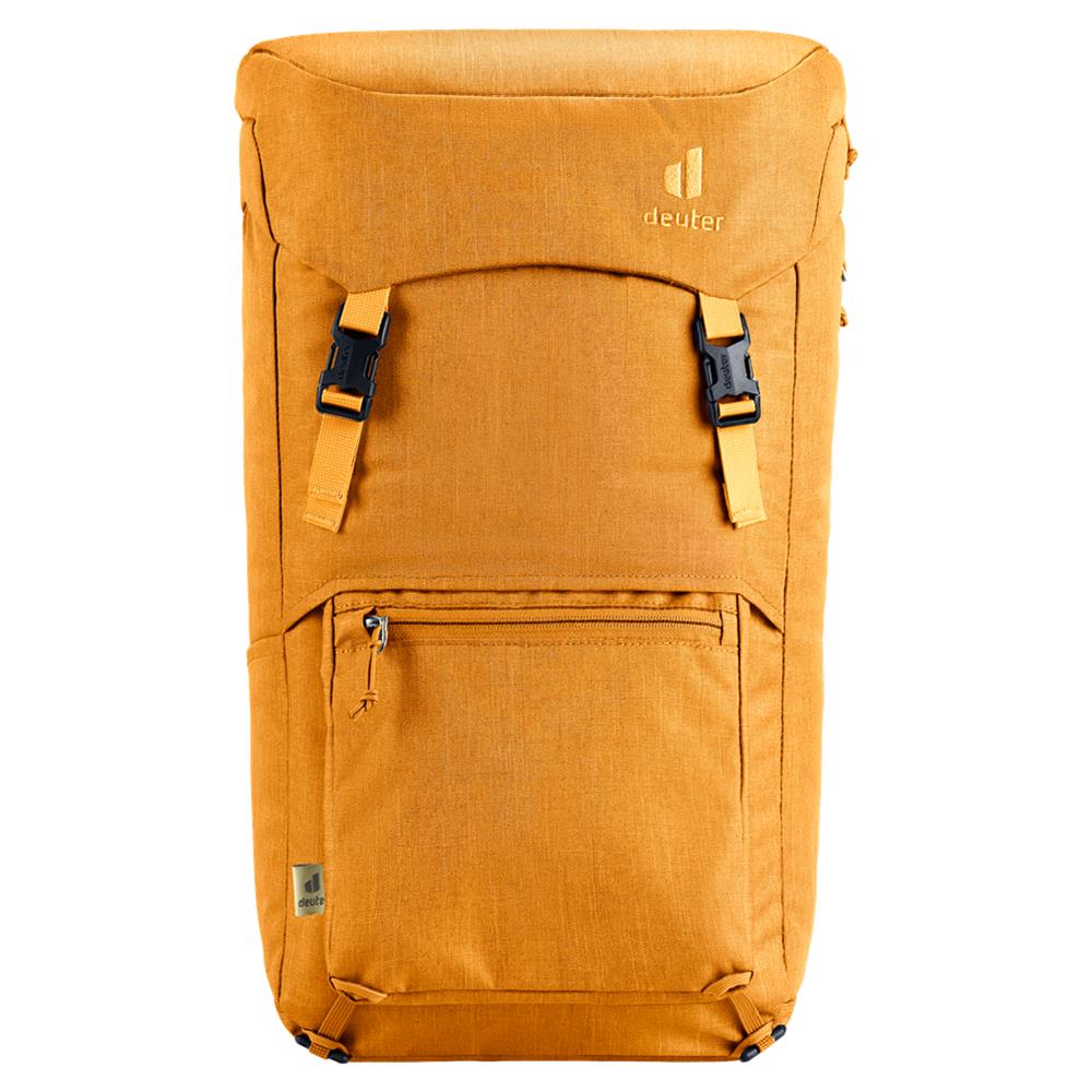 deuter Walker 24, Lifestyle-Rucksack, maple (orange), 24L, mit Flaschenhalter und Laptopfach