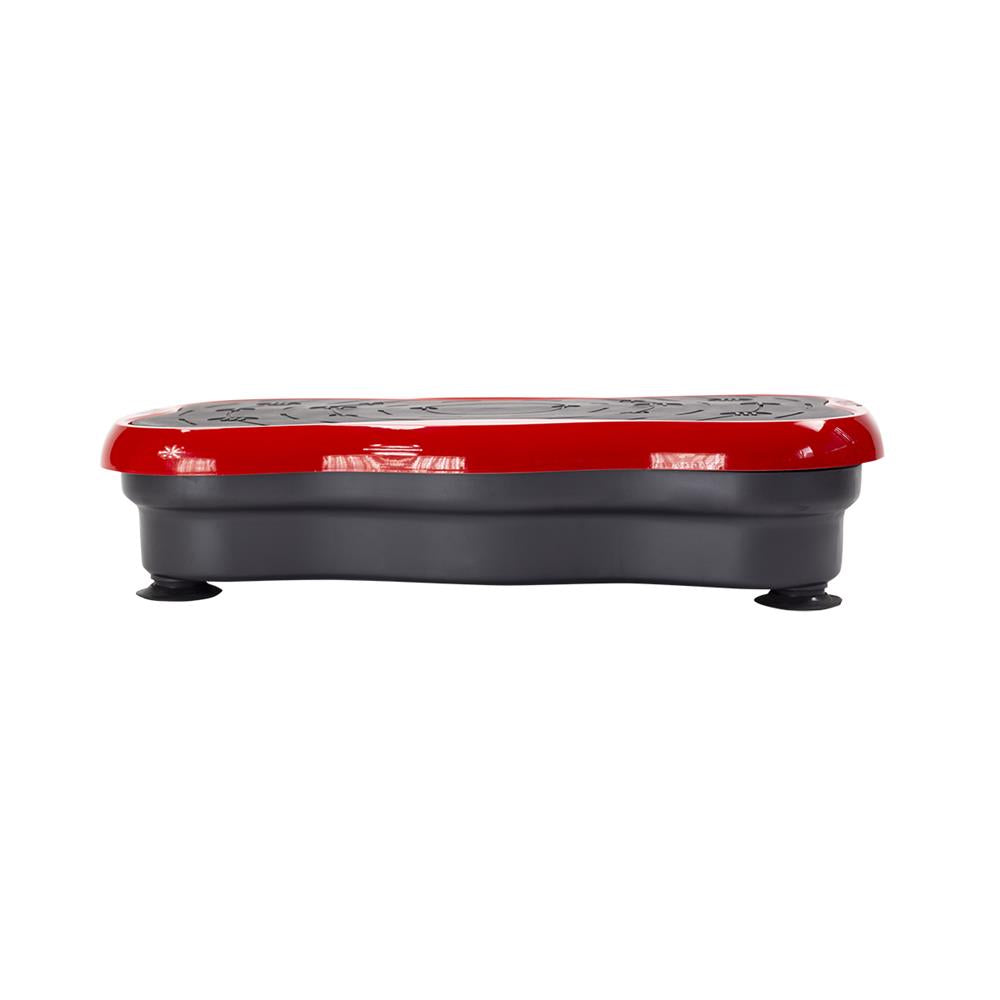 Vibrationsplatte mit Trainingsbändern 150 kg Rot/Schwarz | HMS SVP01