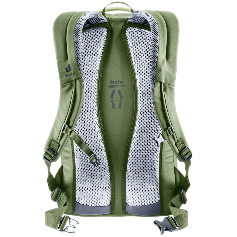 deuter Giga, Lifestyle-Rucksack, mineral-grove (grün), 28L, mit Flaschenhalter und Laptopfach