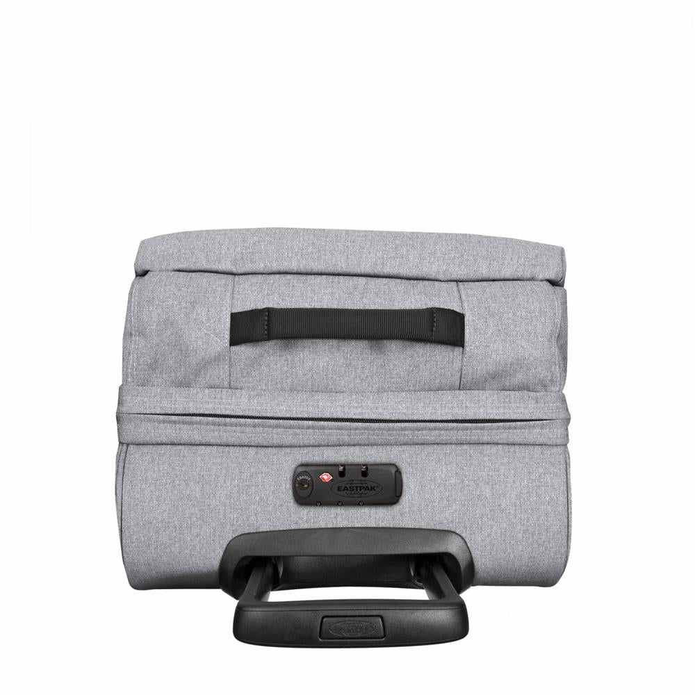 Eastpak TRANVERZ L, Großer Reisetrolley, Sunday Grey (grau), 121L, Rollkoffer mit 2 Rädern und TSA-Schloss