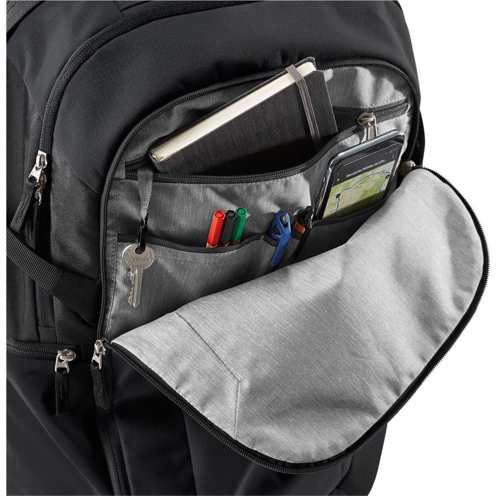 deuter Gigant, Lifestyle-Rucksack, black (schwarz), 32L, mit Flaschenhalter und Laptopfach