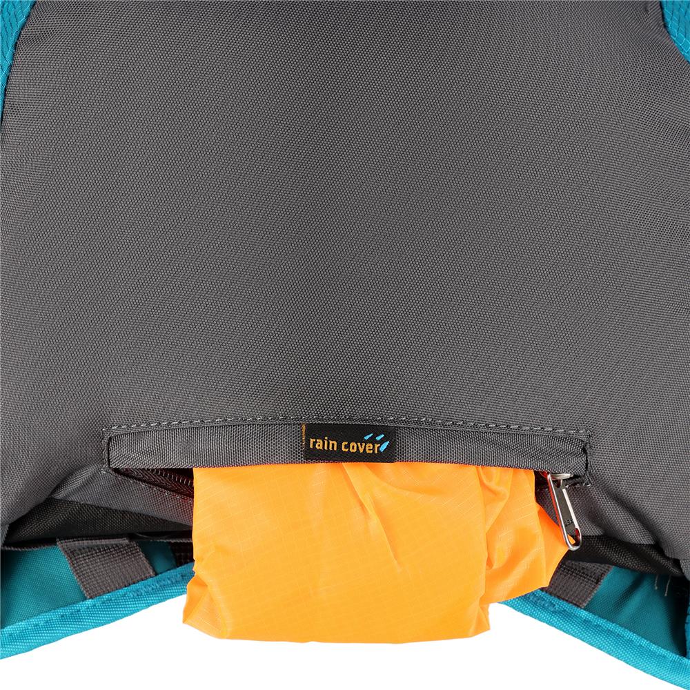 NILS CAMP Trekkingrucksack Rambler 40L in Blau - Outdoor Rucksack mit Belüftung & Regenhülle