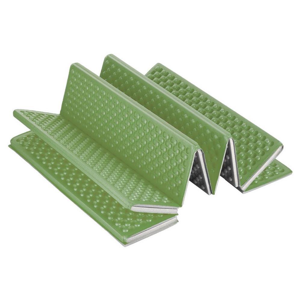 NILS CAMP Isomatte faltbar 195 cm in Grün - isolierende Matte für Outdoor, Trekking & Camping