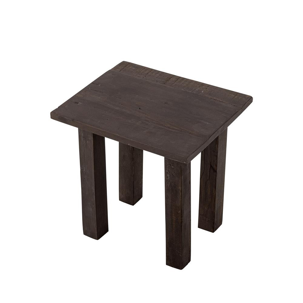 Bloomingville Porir Sockel braun - Holz Podest aus recyceltem Holz für Wohnzimmer & Deko