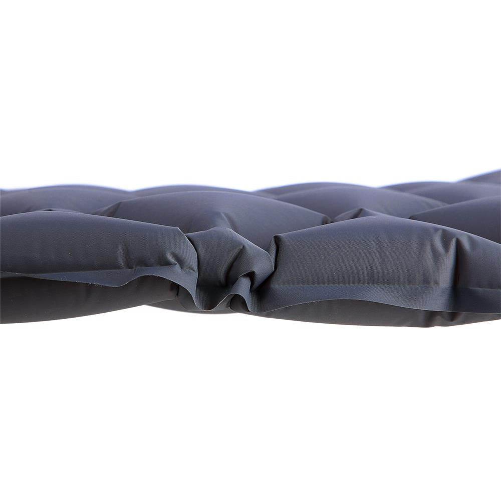 NILS CAMP Campingmatte leicht in grau mit Luftpumpe Outdoor Trekking Reisen