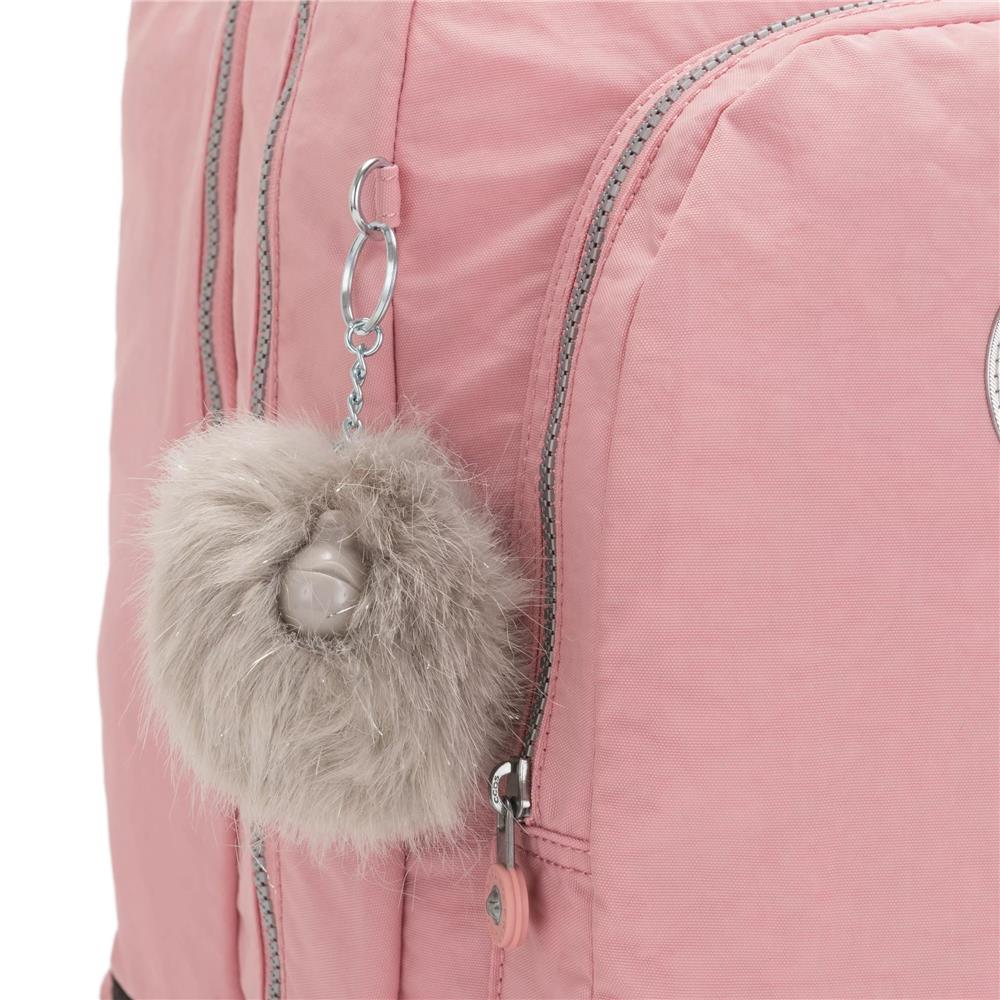 Kipling CLASS ROOM, großer Rucksack, Bridal Rose (rosa), Schulrucksack mit Laptopfach 15 Zoll