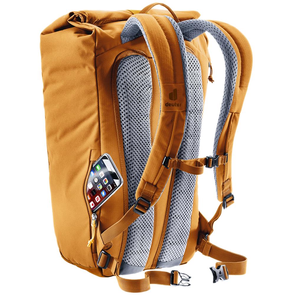 deuter Stepout 22, Rucksack, amber-maple (orange), 22L, mit Flaschenhalter und Laptopfach