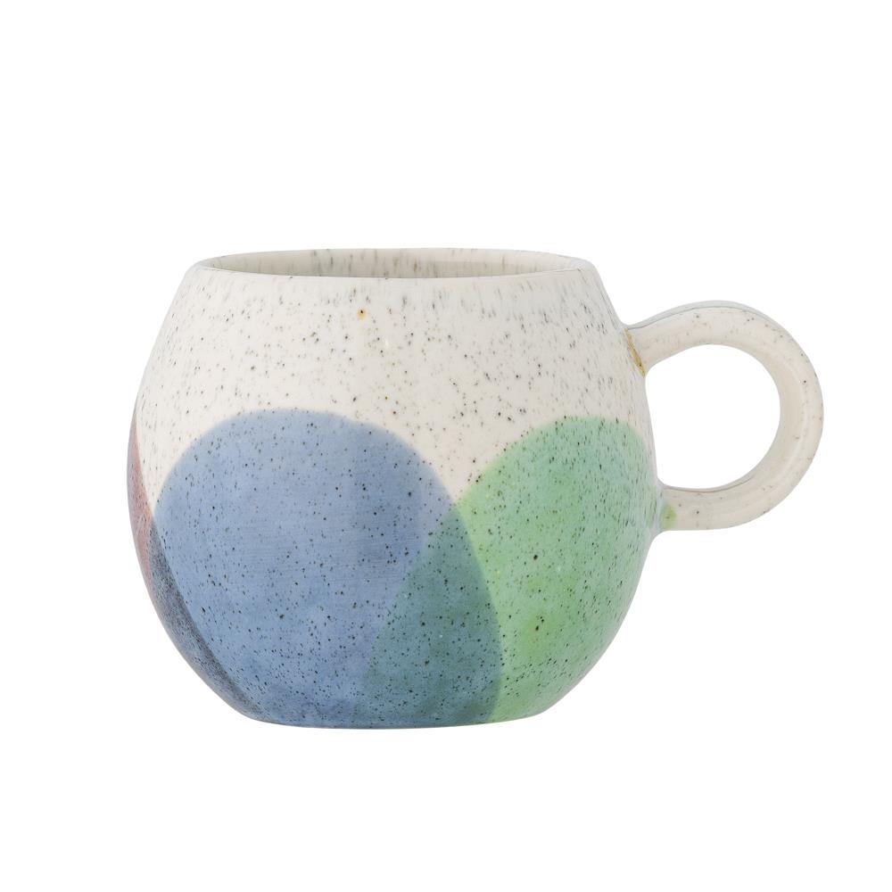 Bloomingville Paula Tasse Blau Steingut 275ml Kaffeetasse
