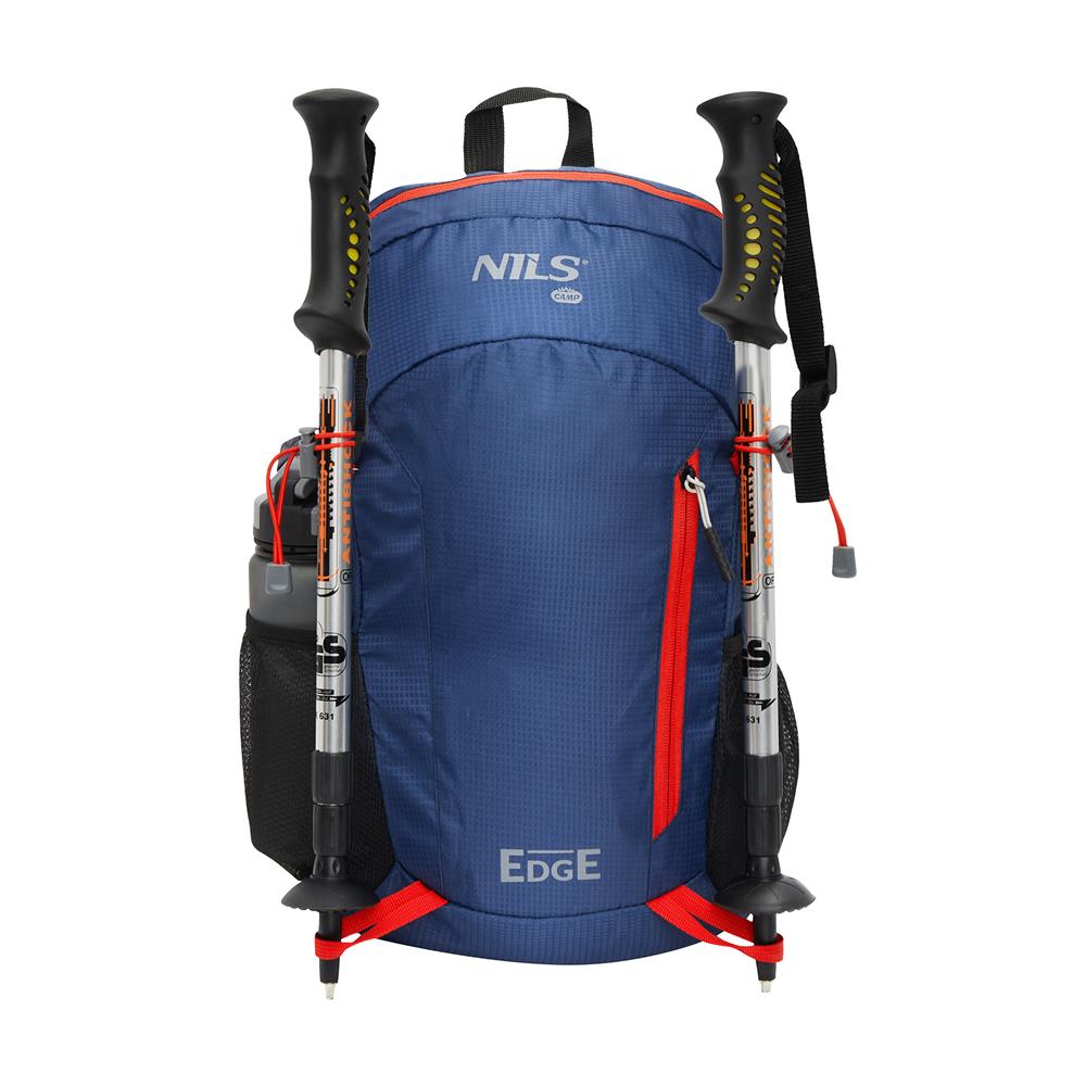 NILS CAMP Tagesrucksack Edge 22L in Dunkelblau - leichter Rucksack für Wandern, Radfahren & Reisen
