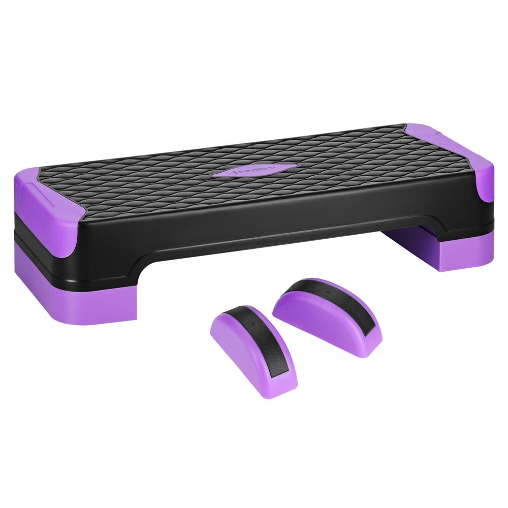 Aerobic Balance Stepper 2-fach höhenverstellbar mit Balancepads für Fitnes | HMS AS008M