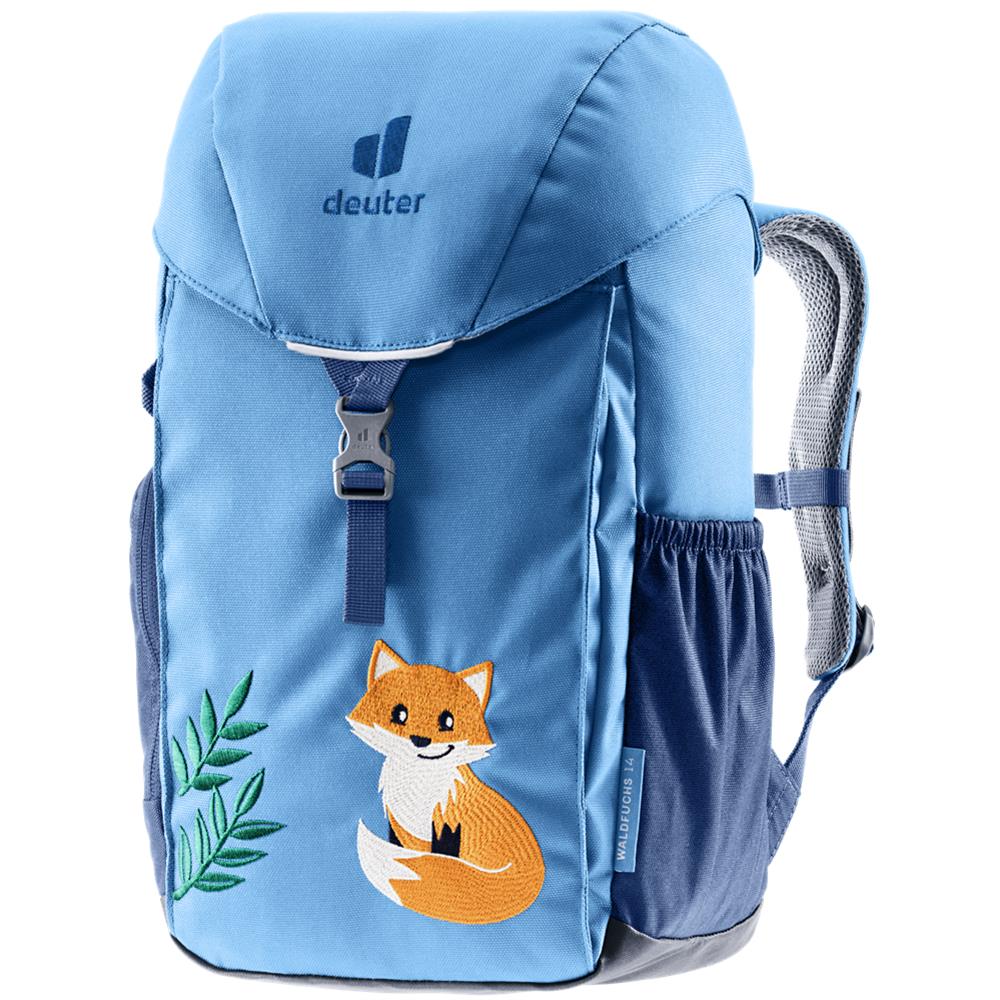 deuter Waldfuchs 14, Kinderrucksack, wave-nightblue (blau), 14L, Kindergartenrucksack, Wanderrucksack
