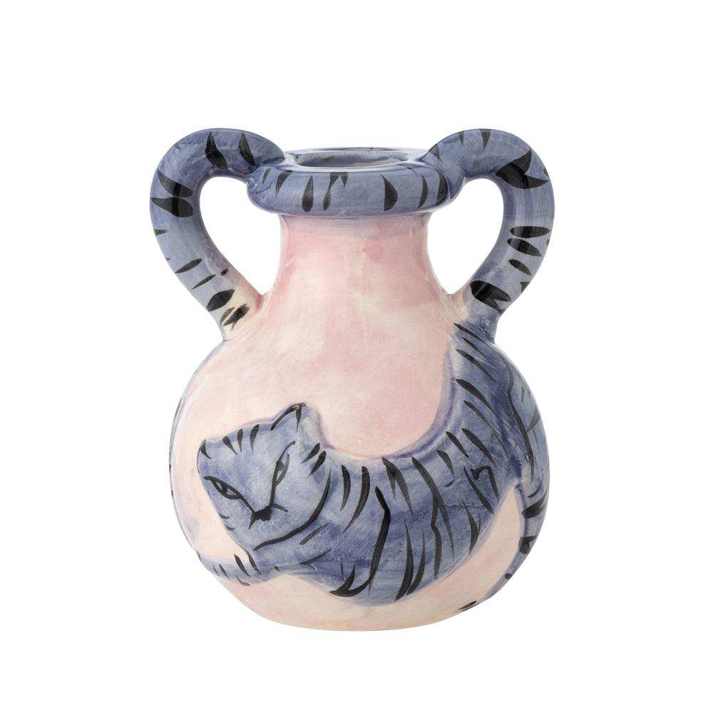 Bloomingville Ryker Kerzenhalter Bunt Steingut Deko 10cm
