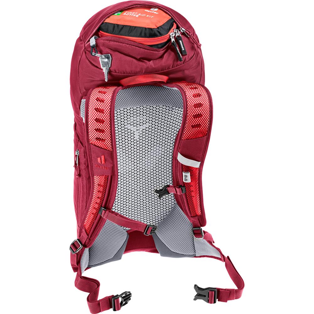 deuter AC Lite 16, Wanderrucksack, cherry-masala (rot), 16L